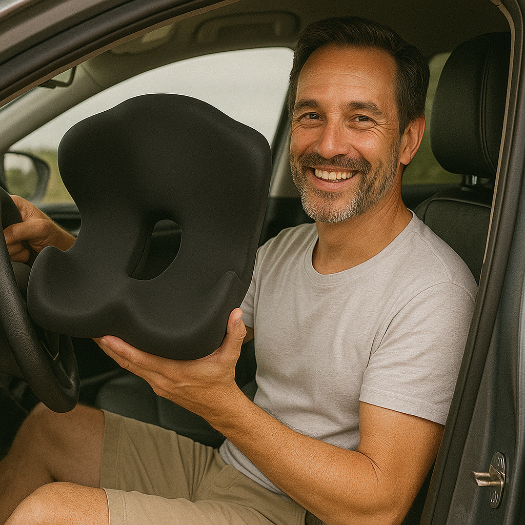 PostureHaven™ Memory Foam Cushion