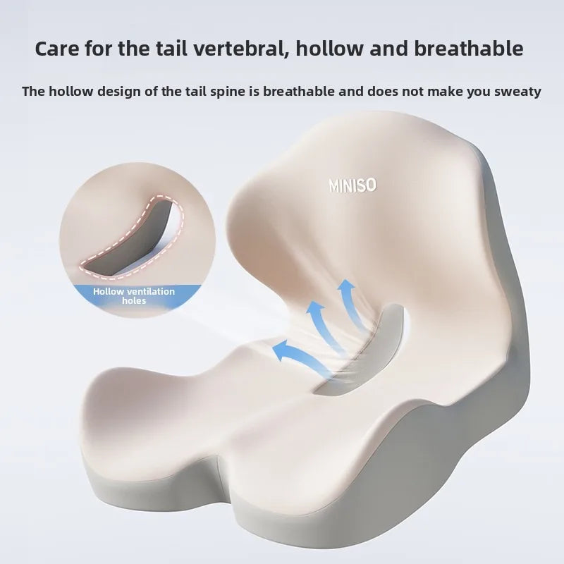 PostureHaven™ Memory Foam Cushion